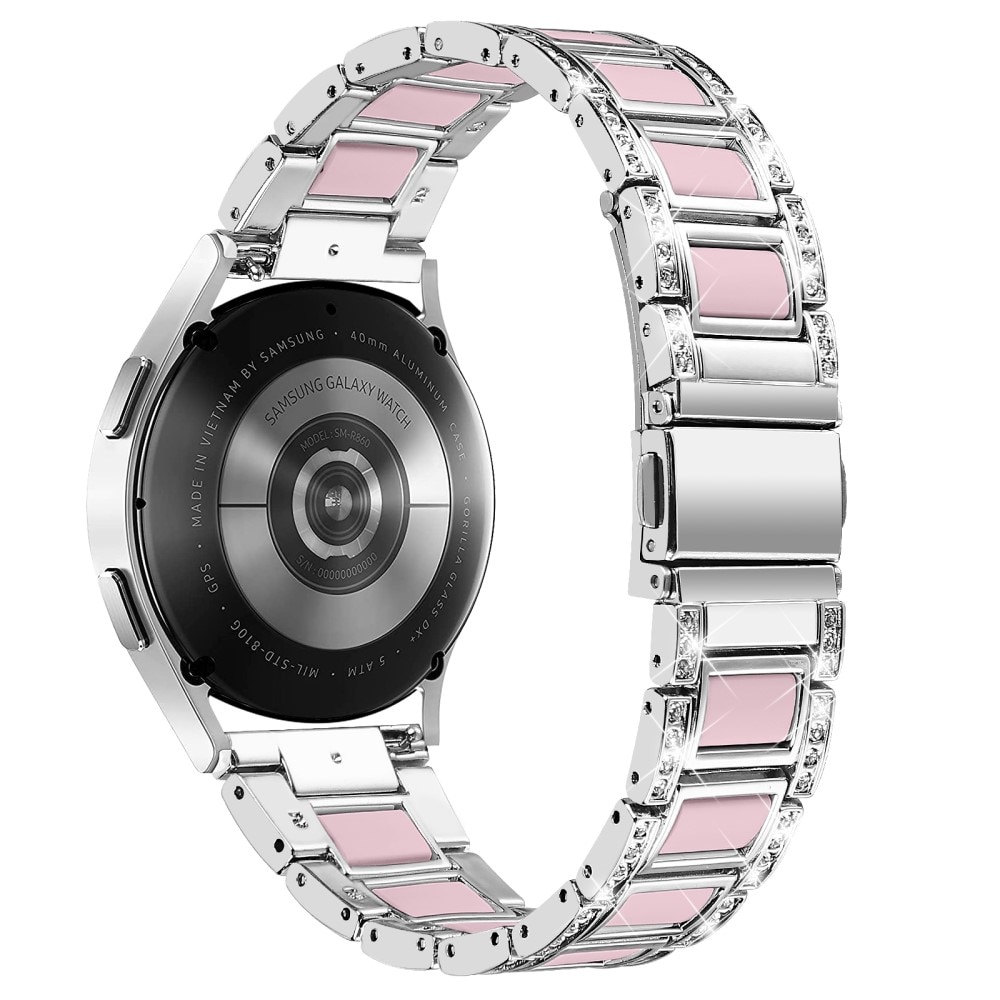 Withings ScanWatch Horizon Diamond Bracelet Silver Rose