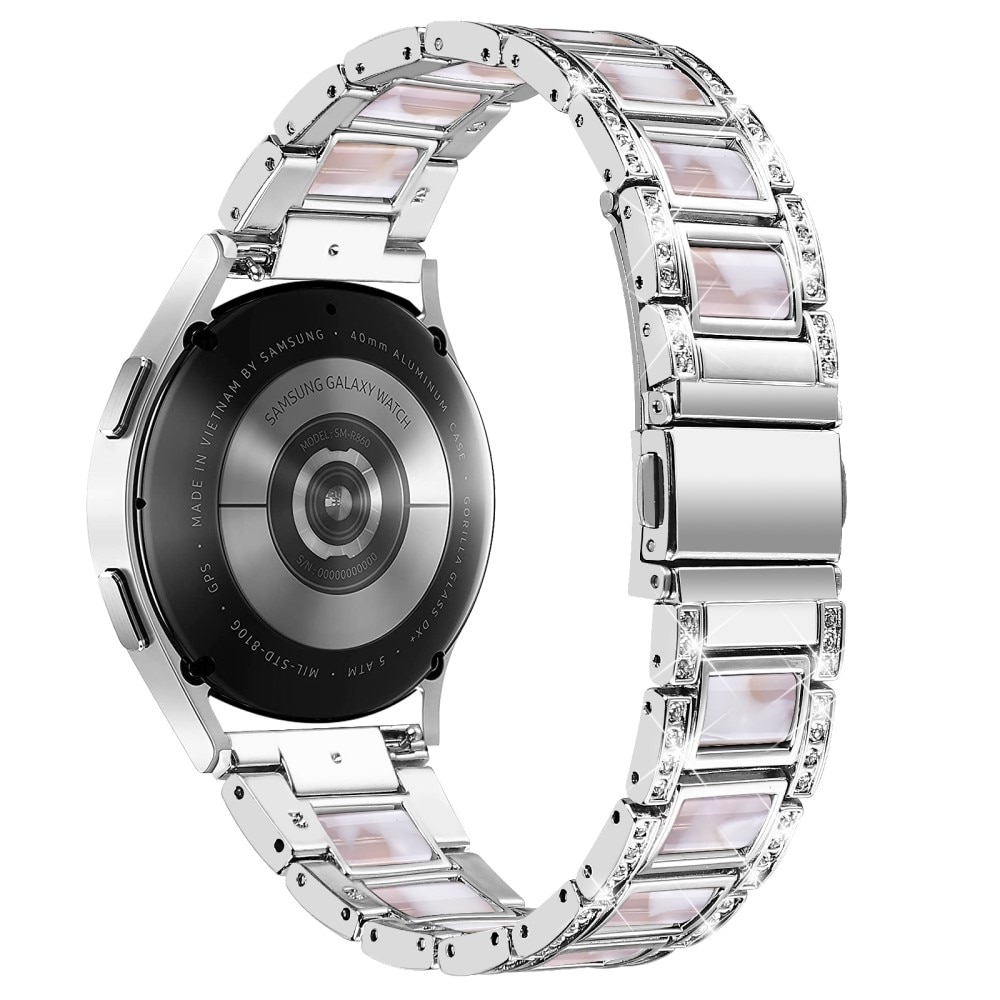 Withings ScanWatch 2 42mm Diamond Bracelet Silver Pearl