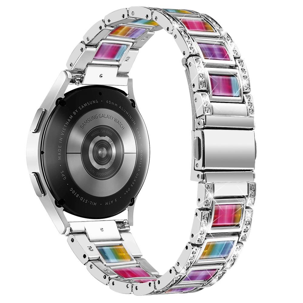 Amazfit GTS 2 Mini Diamond Bracelet Silver Rainbow