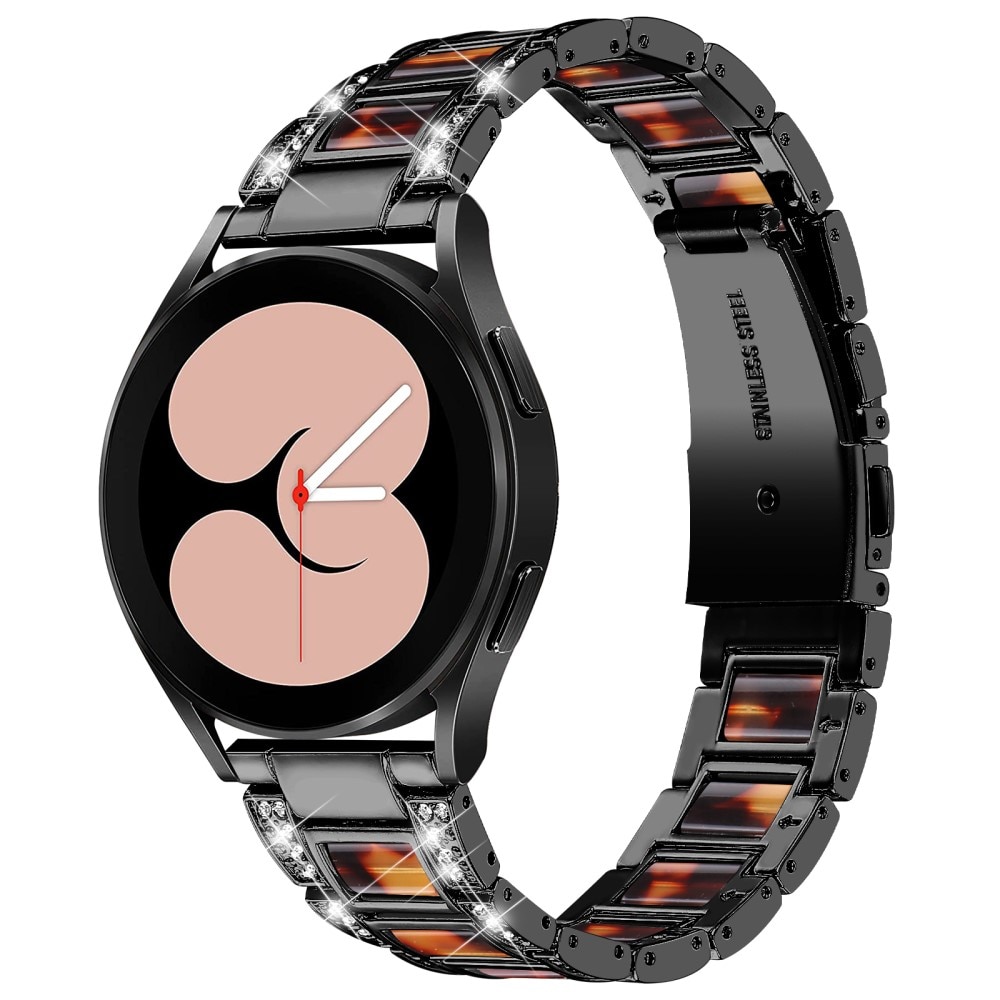 Samsung Galaxy Watch 4 40/42/44/46 Diamond Bracelet Black Coffee