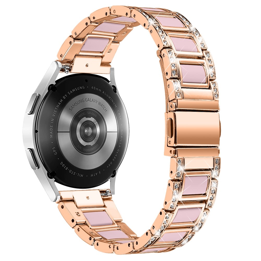 Samsung Galaxy Watch 6 Classic 47mm Diamond Bracelet Rosegold Rose