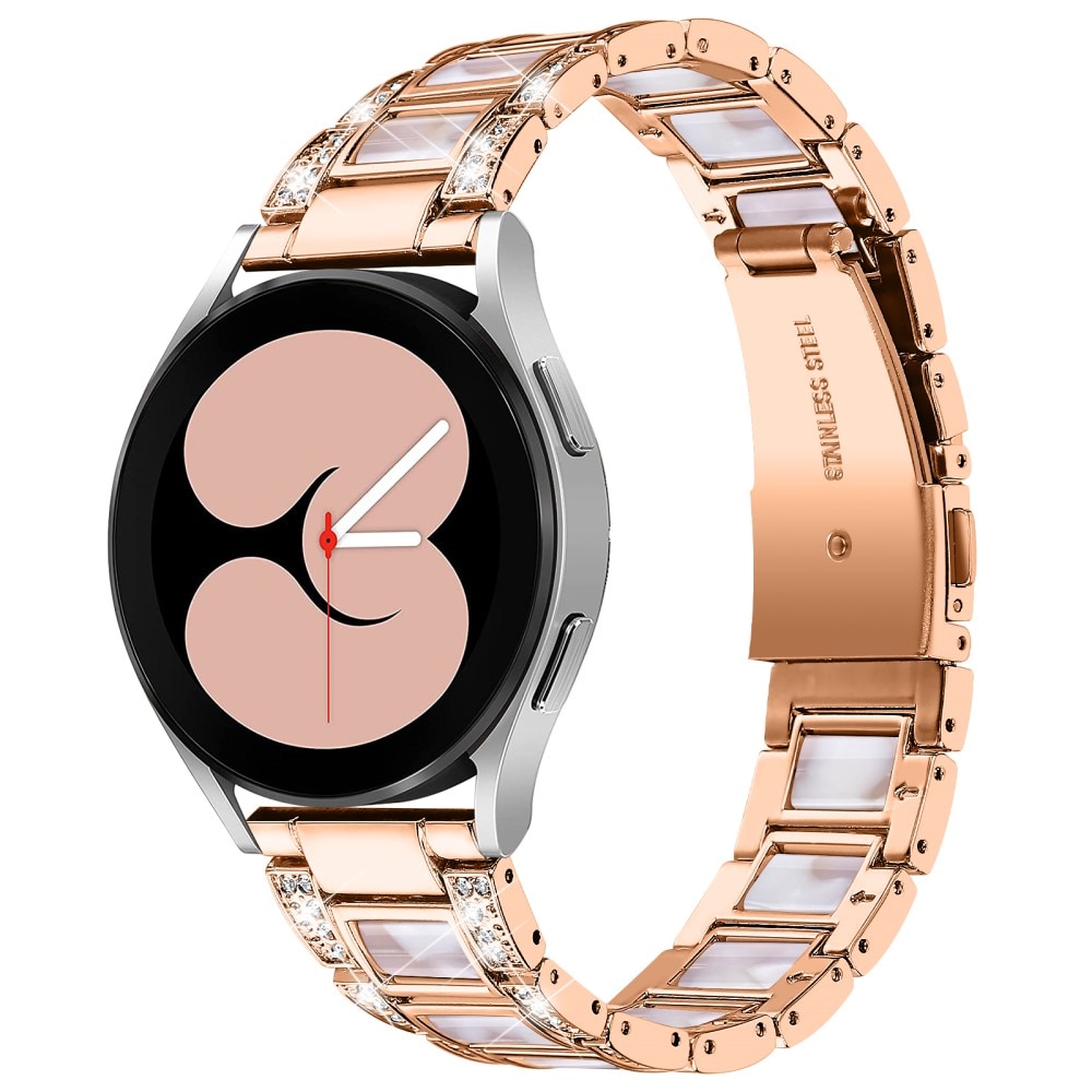 Samsung Galaxy Watch 5 40mm Diamond Bracelet Rosegold Pearl