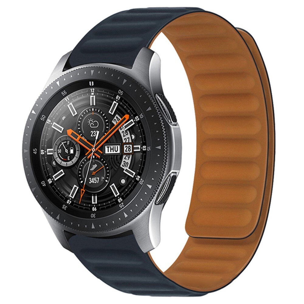 Samsung Galaxy Watch 46mm Magnetic Silicone Band Black