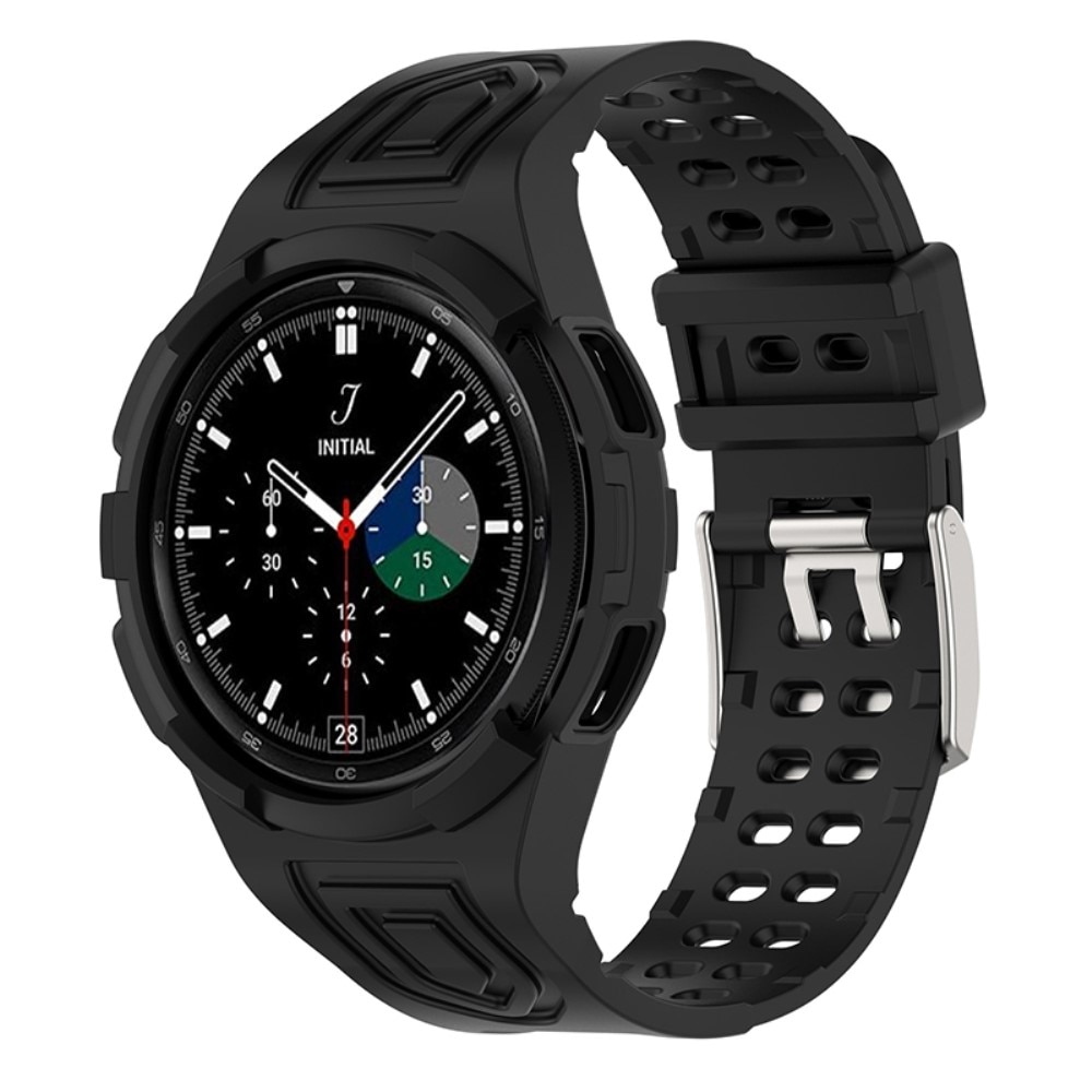 Adventure Band with Case Samsung Galaxy Watch 4 Classic 46mm Black