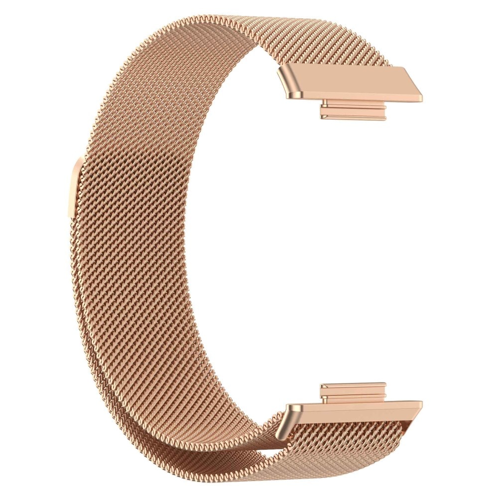 Huawei Watch Fit 2 Milanese Loop Band Rose Gold