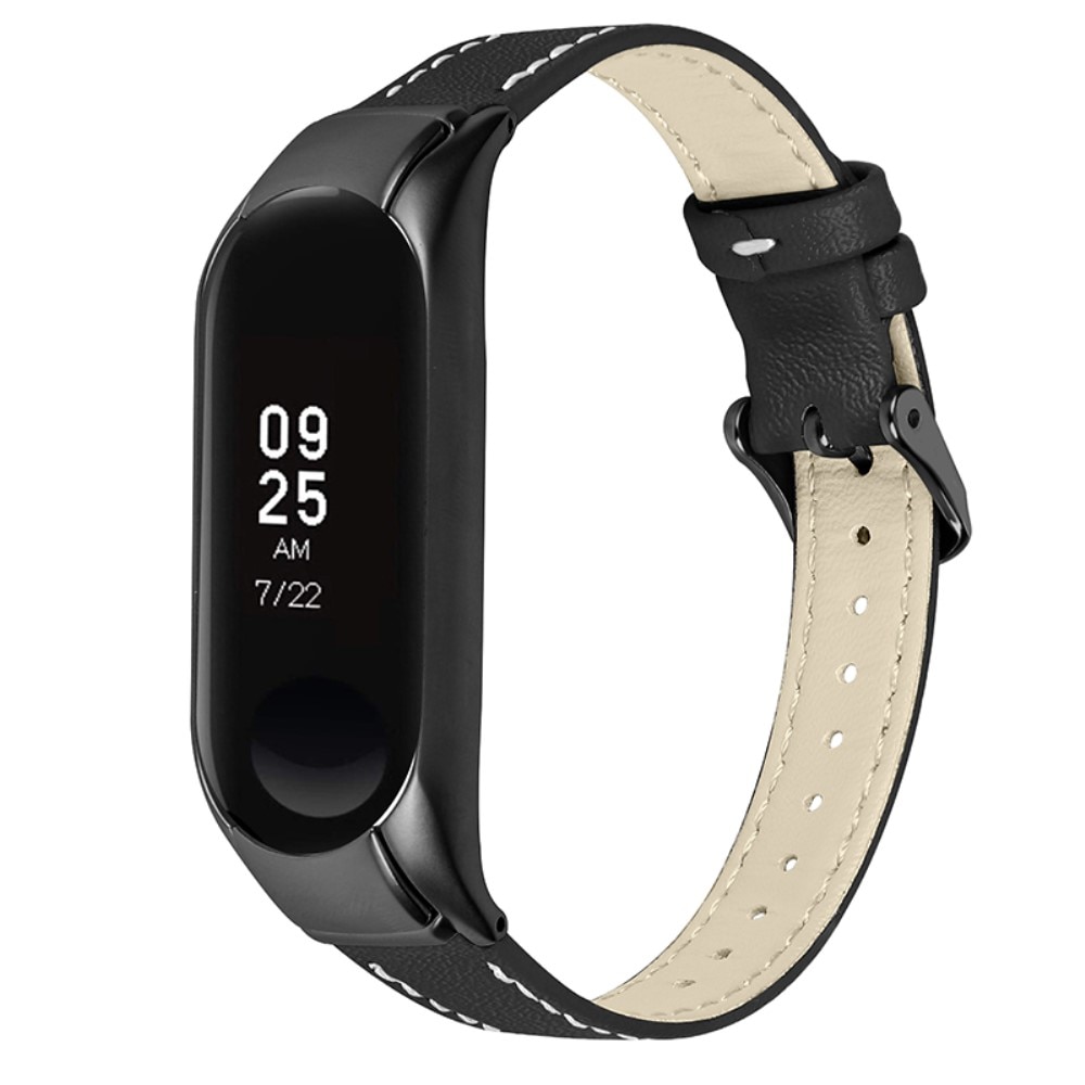 Xiaomi Mi Band 7 Leather Strap Black