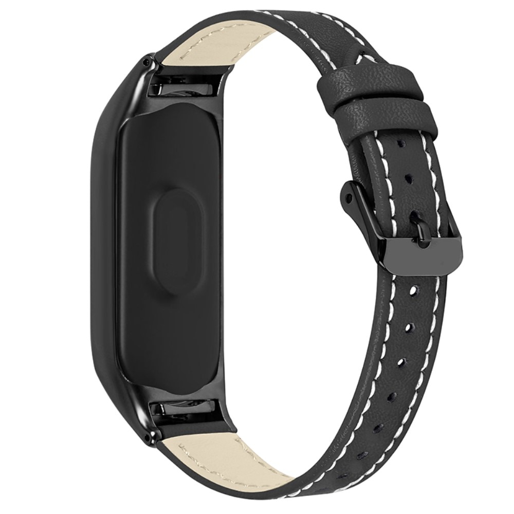 Xiaomi Mi Band 7 Leather Strap Black