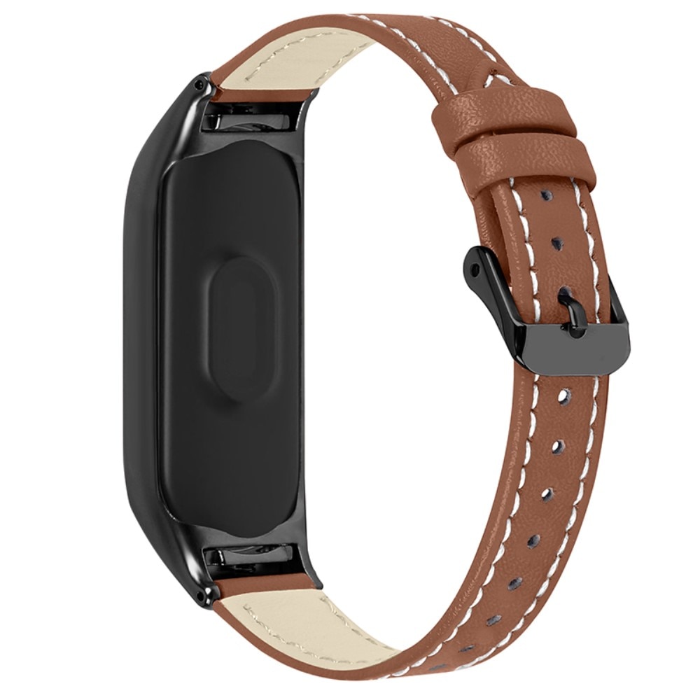 Xiaomi Mi Band 7 Leather Strap Brown