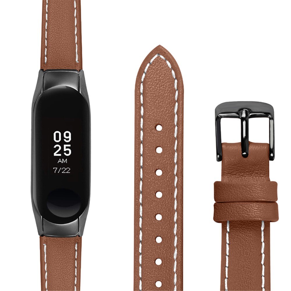 Xiaomi Mi Band 7 Leather Strap Brown