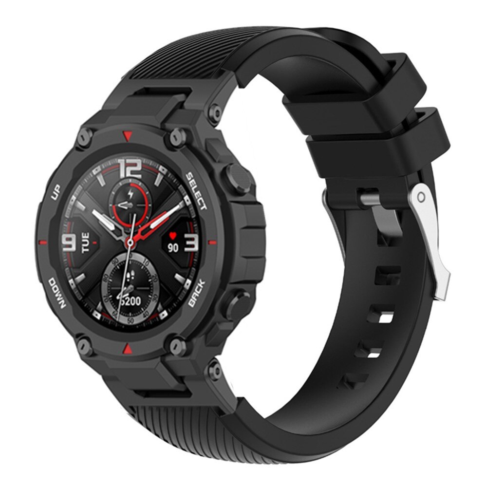 Silicone Band Amazfit T-Rex/T-Rex Pro Black