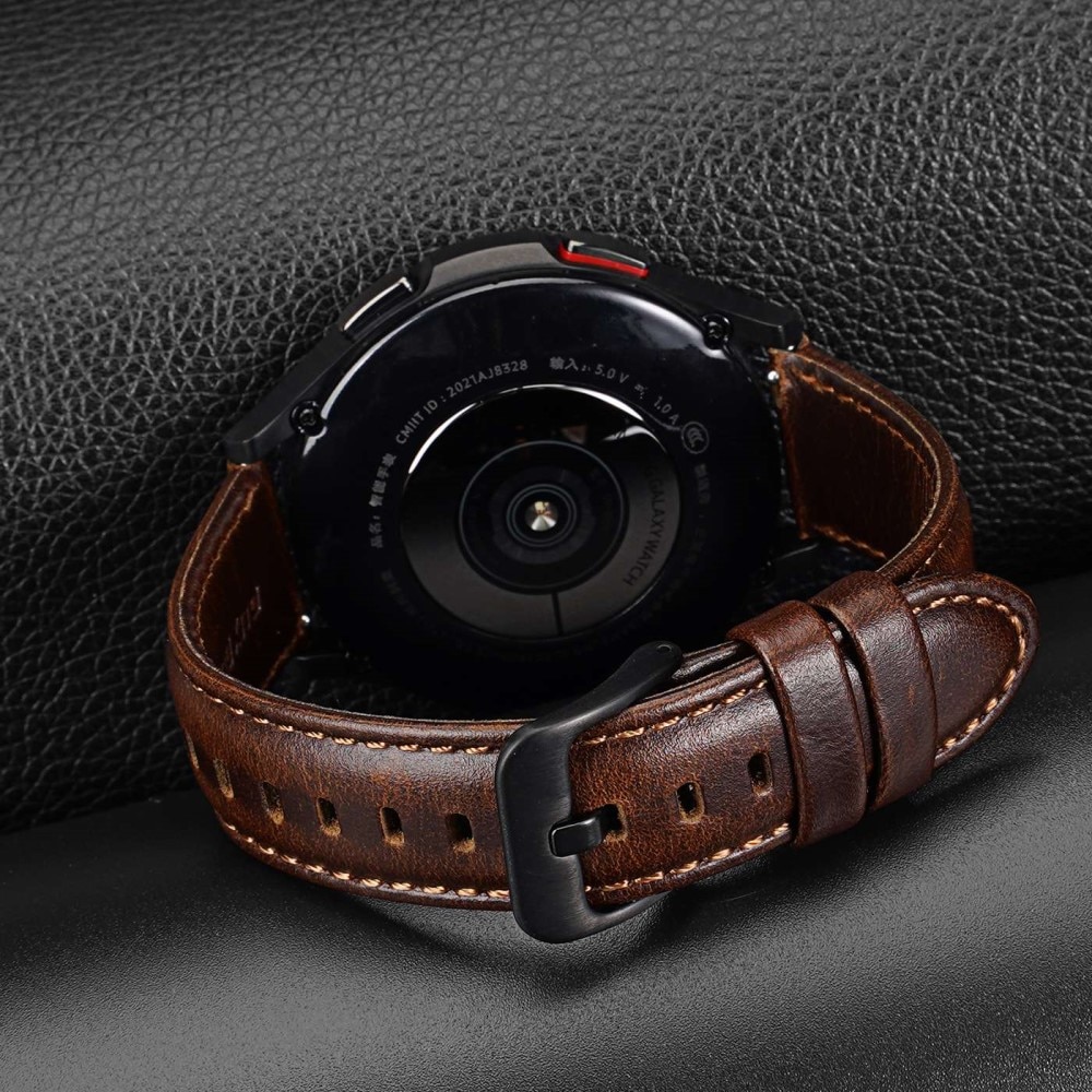 Samsung Galaxy Watch 6 Classic 43mm Leather Strap Brown
