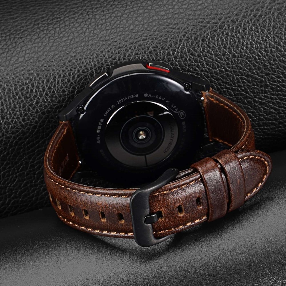 Samsung Galaxy Watch 6 40mm Leather Strap Brown