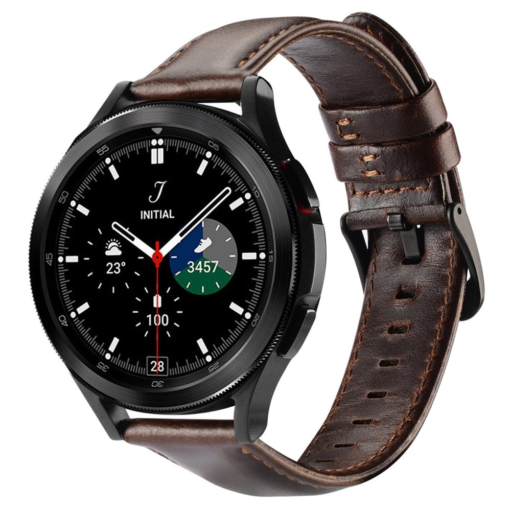 Samsung Galaxy Watch 6 40mm Leather Strap Brown