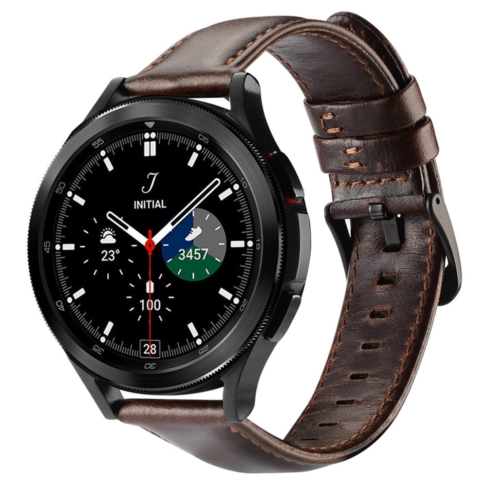 Samsung Galaxy Watch 6 Classic 43mm Leather Strap Brown