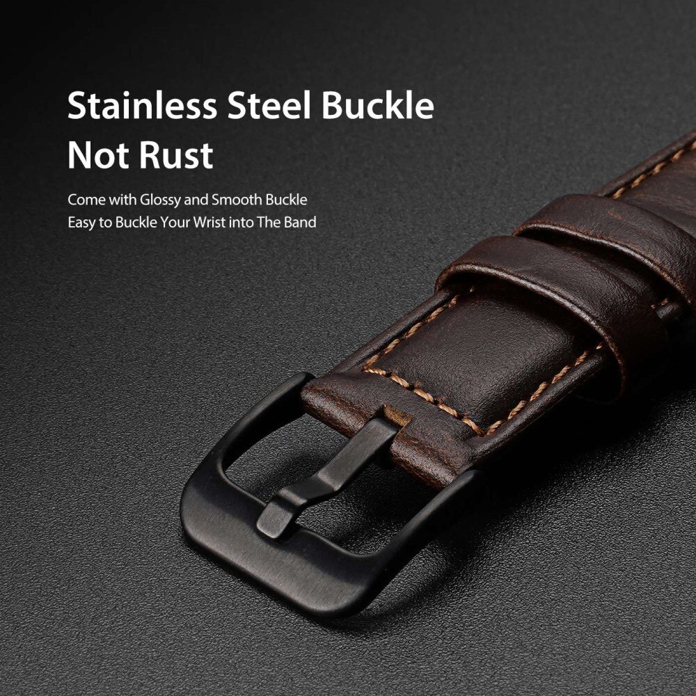 Samsung Galaxy Watch 6 44mm Leather Strap Brown