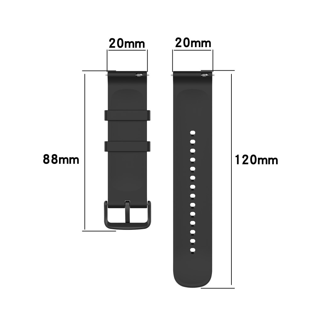 Samsung Galaxy Watch Active 2 40mm Silicone Band Black