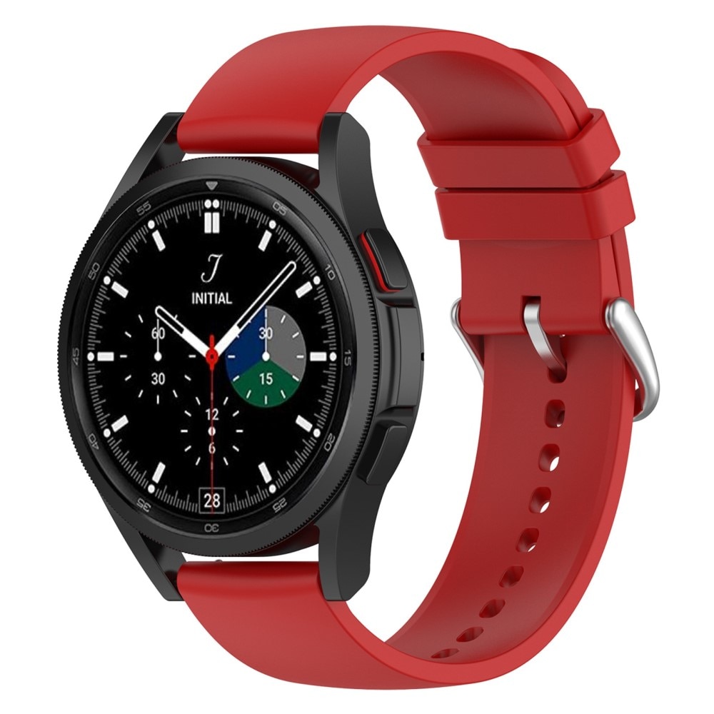 Samsung Galaxy Watch 4/5 40mm Silicone Band Red