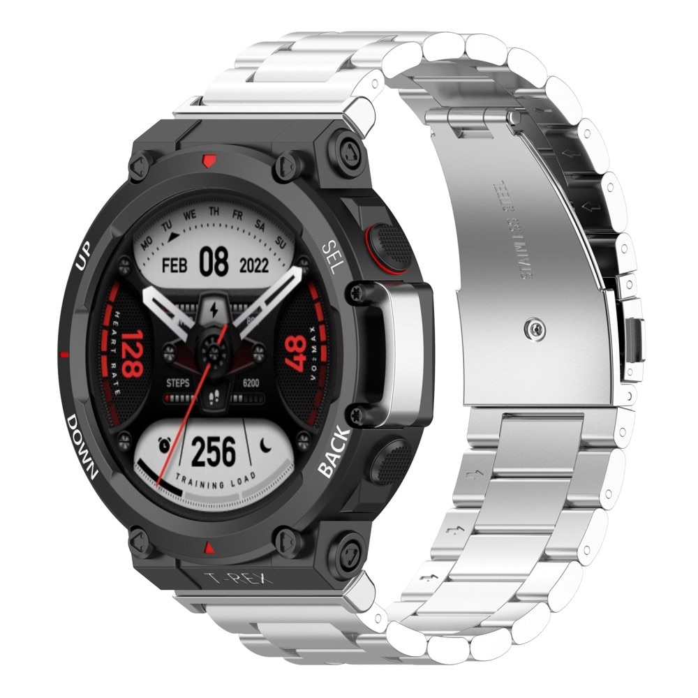 Metal Band Amazfit T-Rex 2 Silver