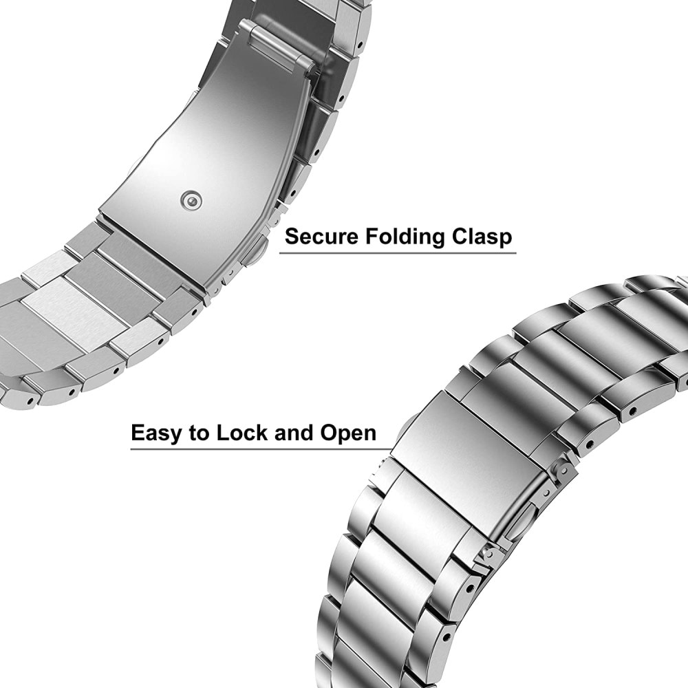 Hama Fit Watch 4900 Titanium Band Silver
