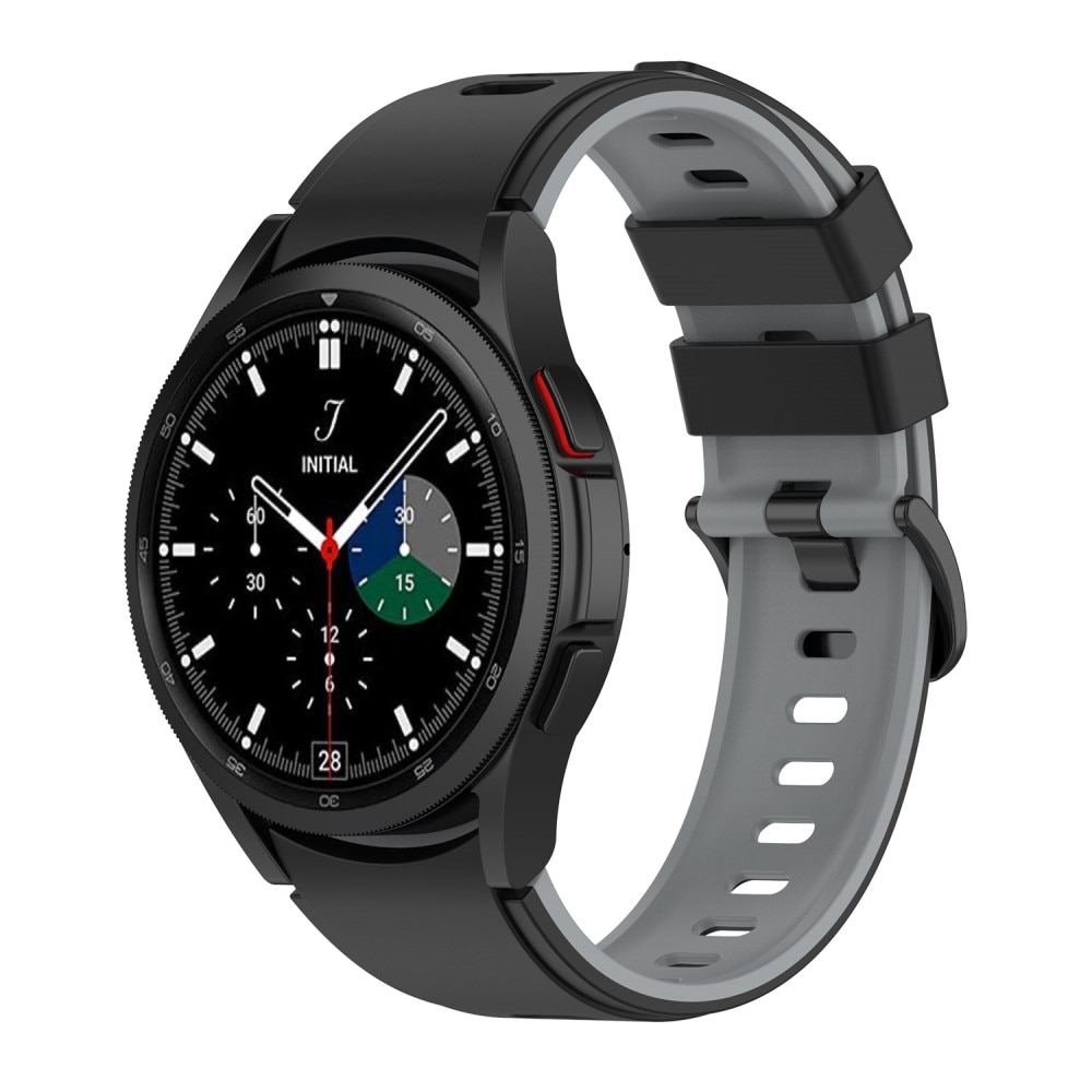 Full Fit Silicone Band Samsung Galaxy Watch 4 Classic 42mm Black