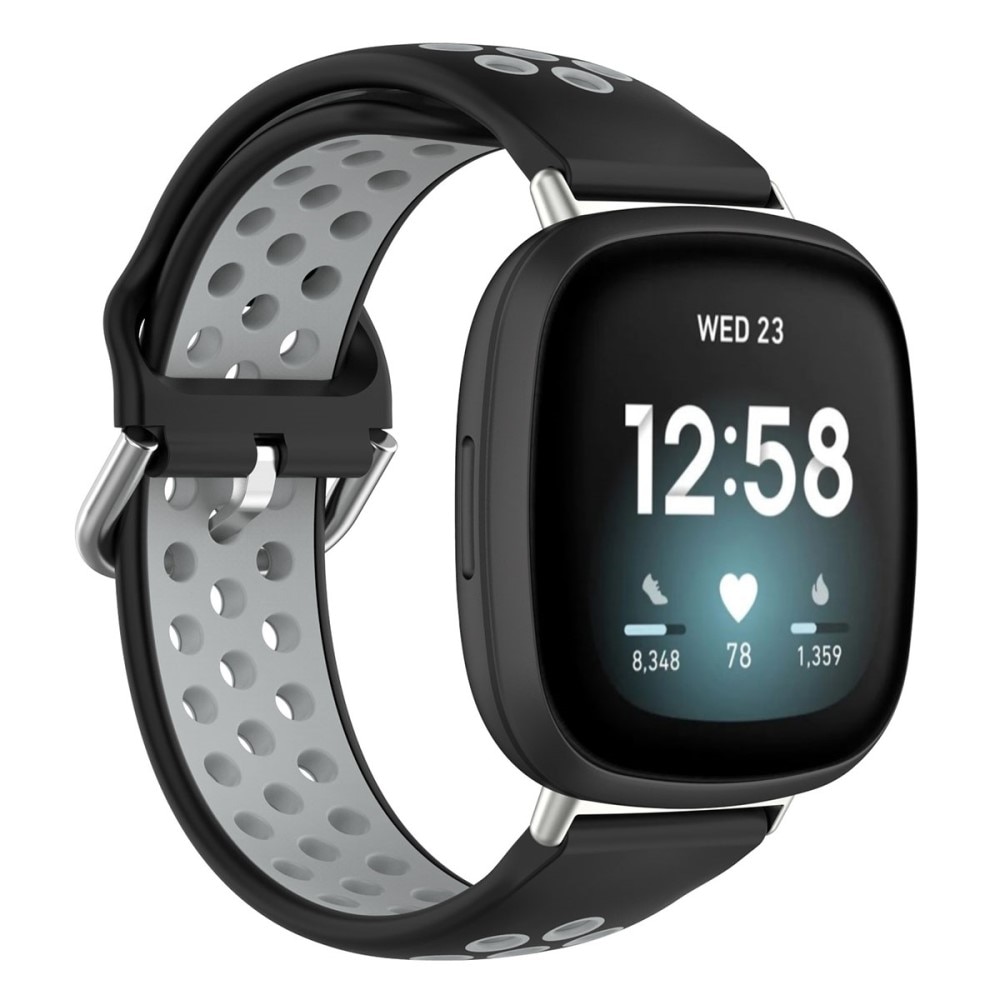 Fitbit Sense 2 Silicone Band Black