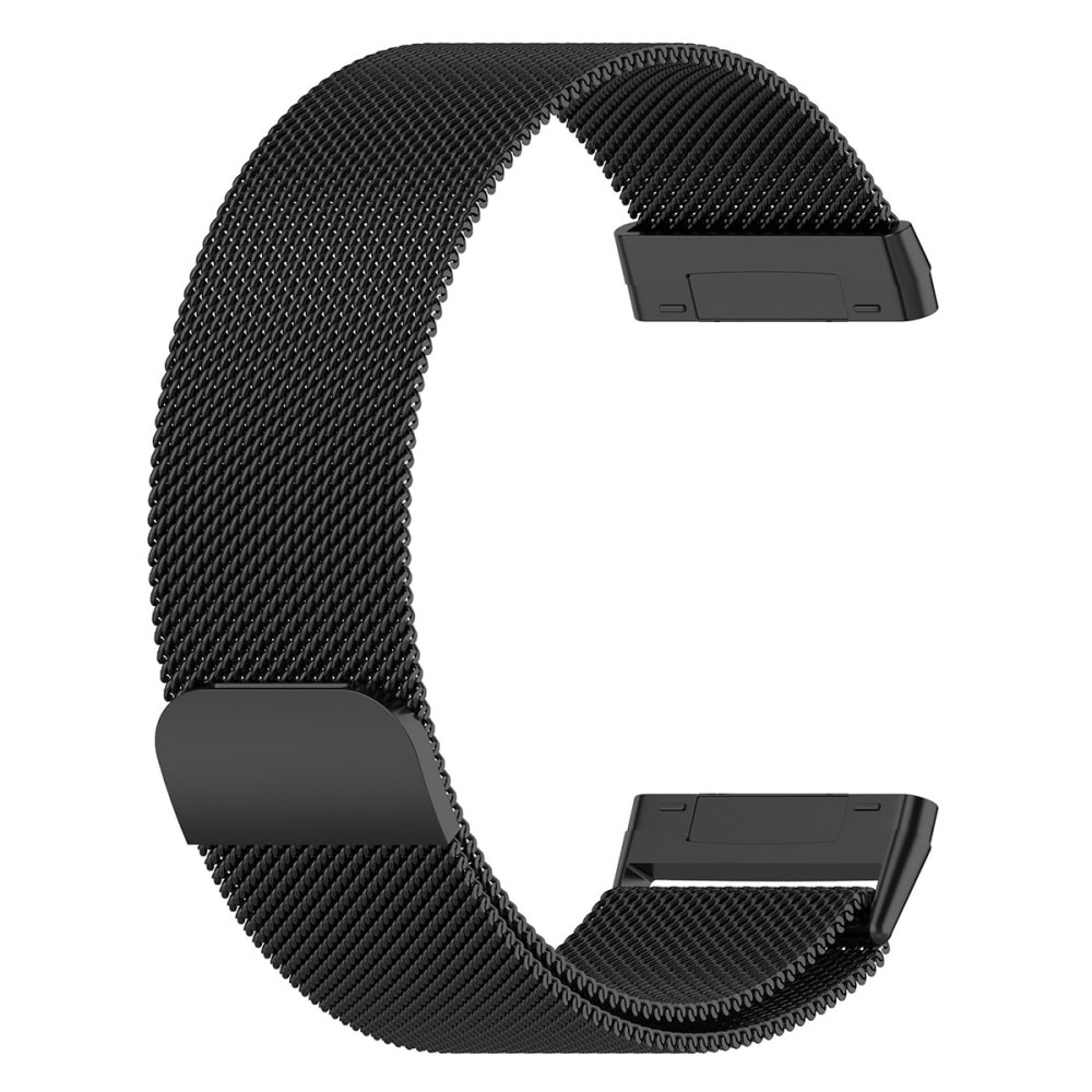 Fitbit Versa 3/Sense Milanese Loop Band Black