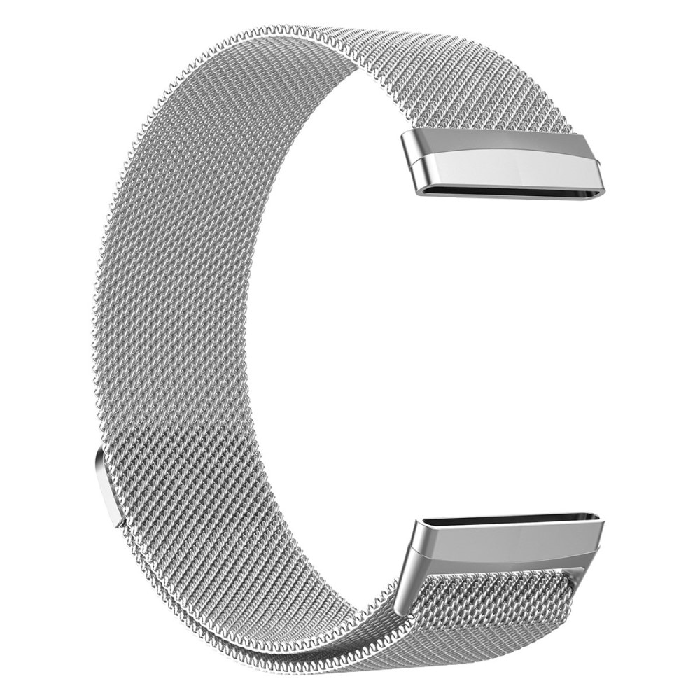 Fitbit Versa 3/Sense Milanese Loop Band Silver