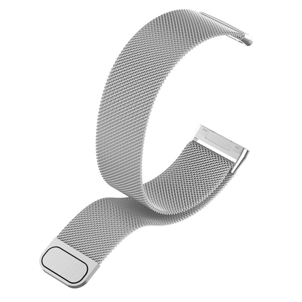 Fitbit Versa 3/Sense Milanese Loop Band Silver