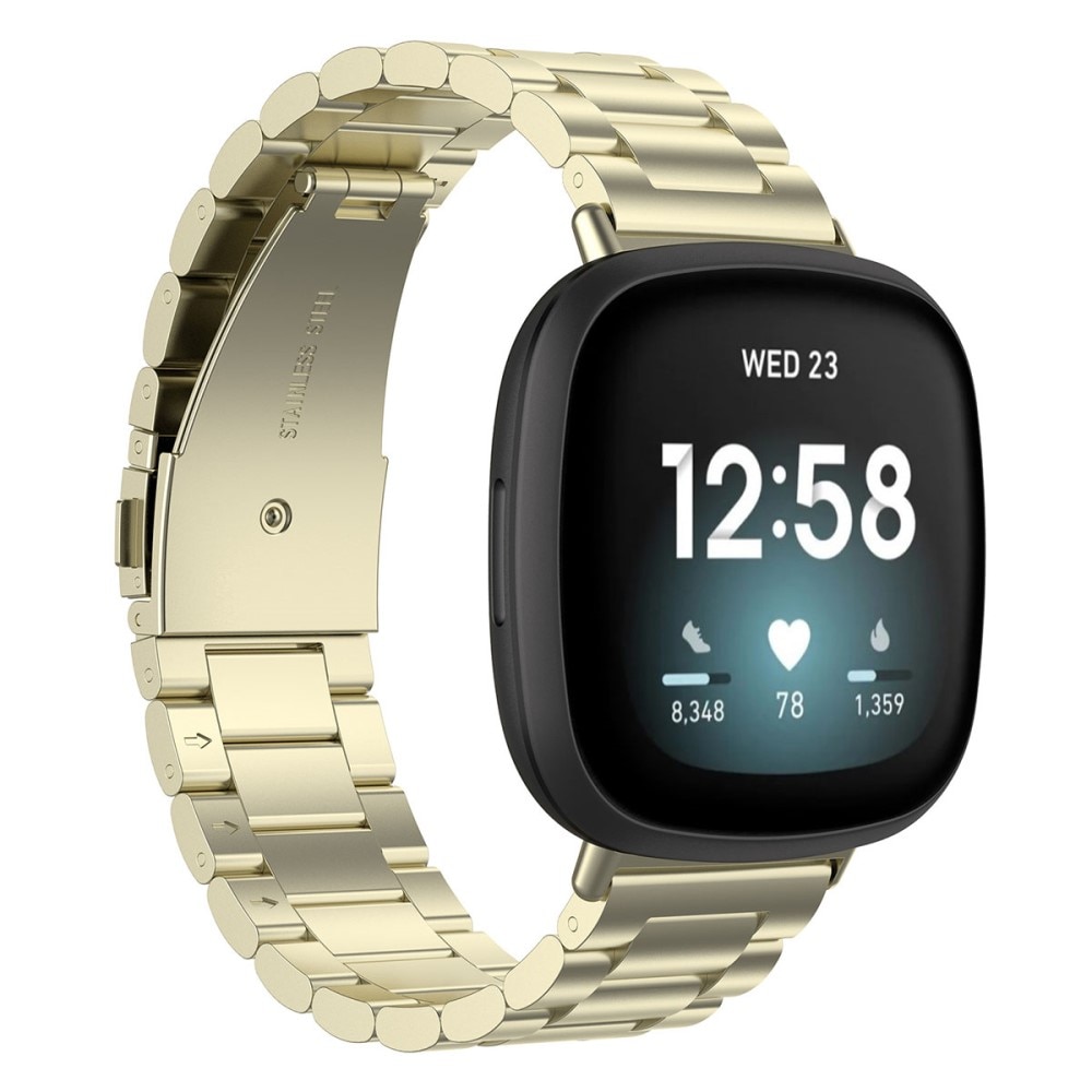 Fitbit Sense 2 Metal Band Gold