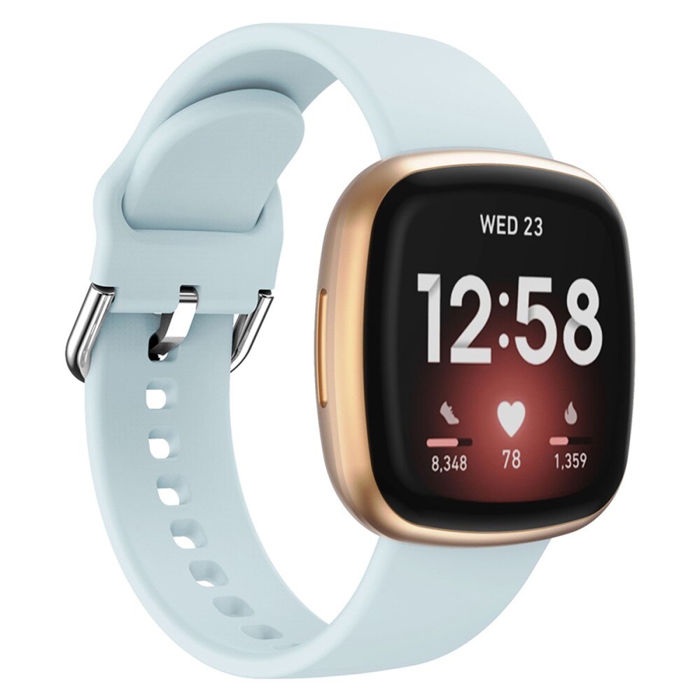 Fitbit Versa 4 Silicone Band Blue