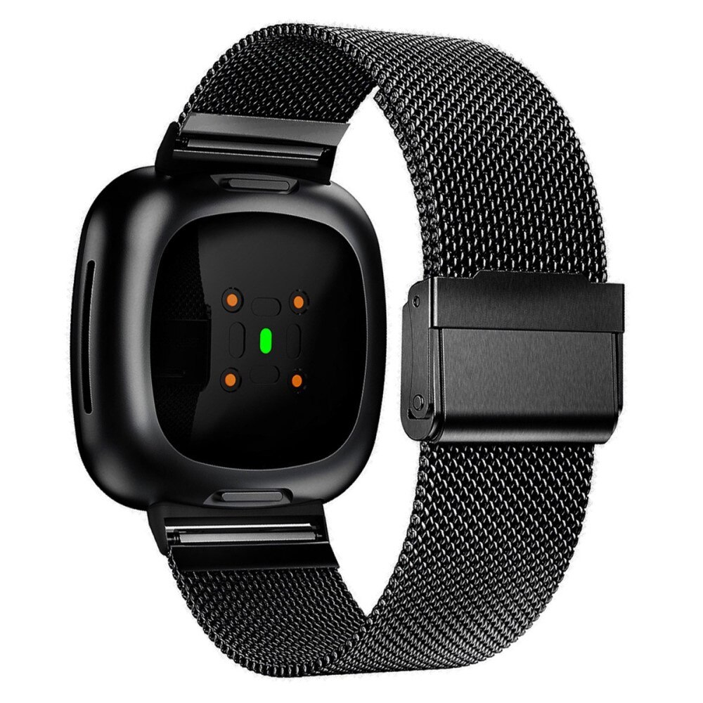 Fitbit Versa 3/Sense Mesh Bracelet Black