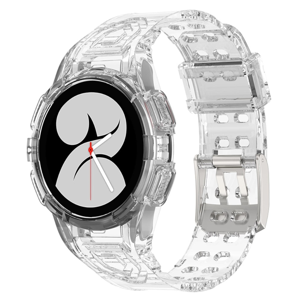 Samsung Galaxy Watch 4 40mm Crystal Band with Case Transparent