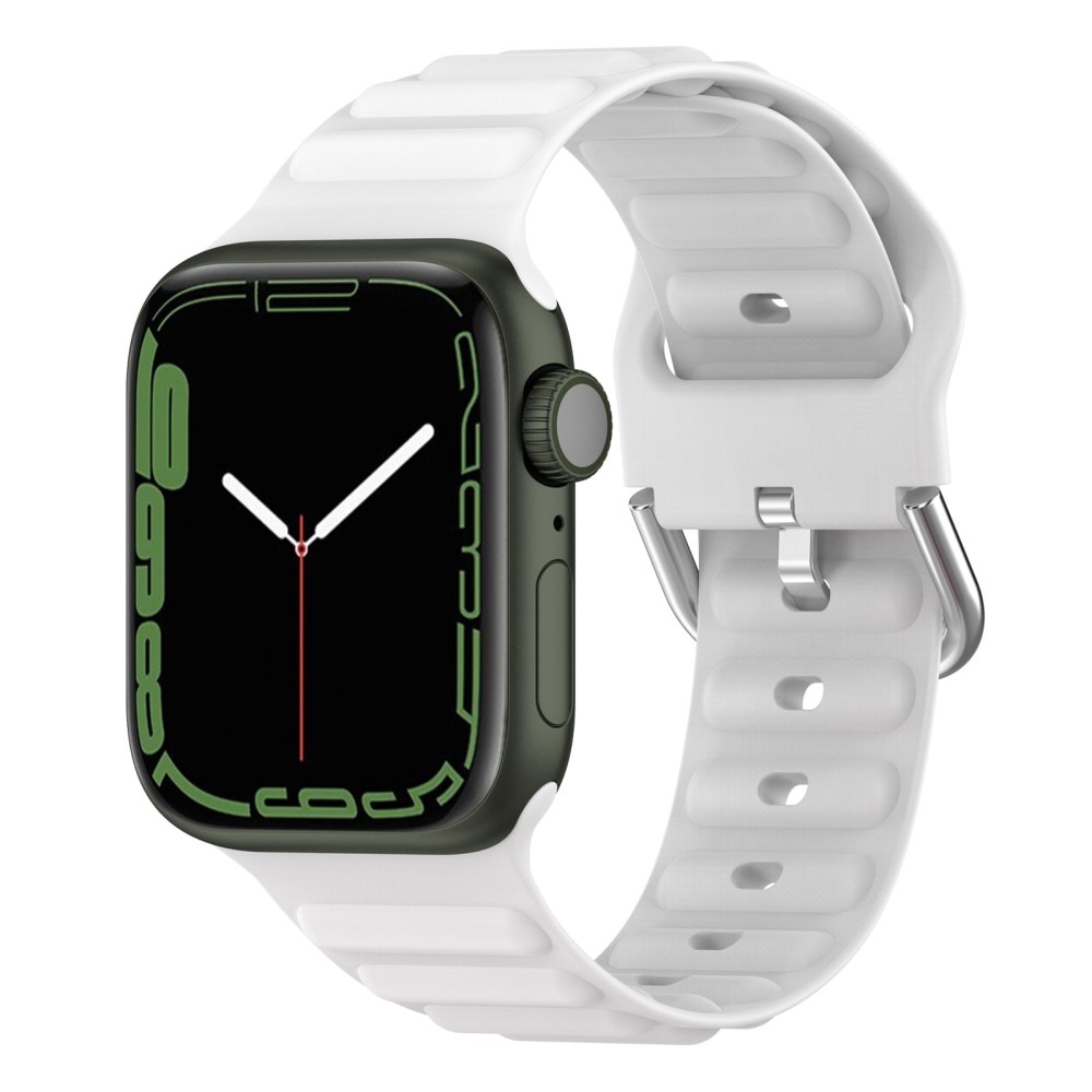 Apple Watch 44mm Resistant Silicone Band White