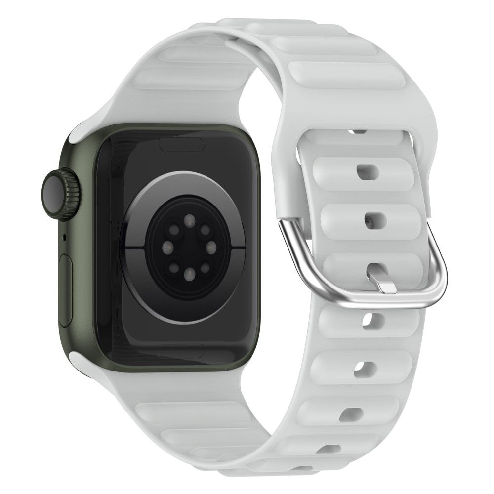 Apple Watch SE 44mm Resistant Silicone Band Grey
