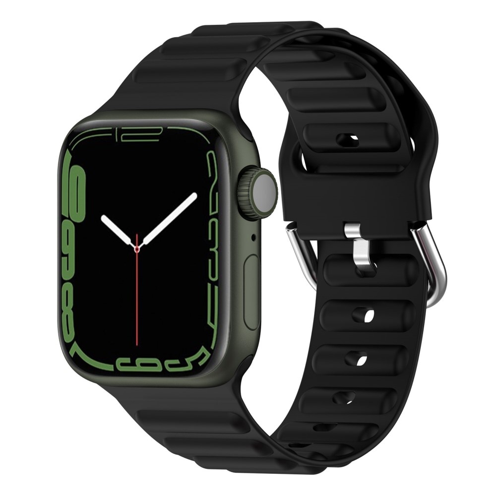 Apple Watch 41mm Series 8 Resistant Silicone Band Black