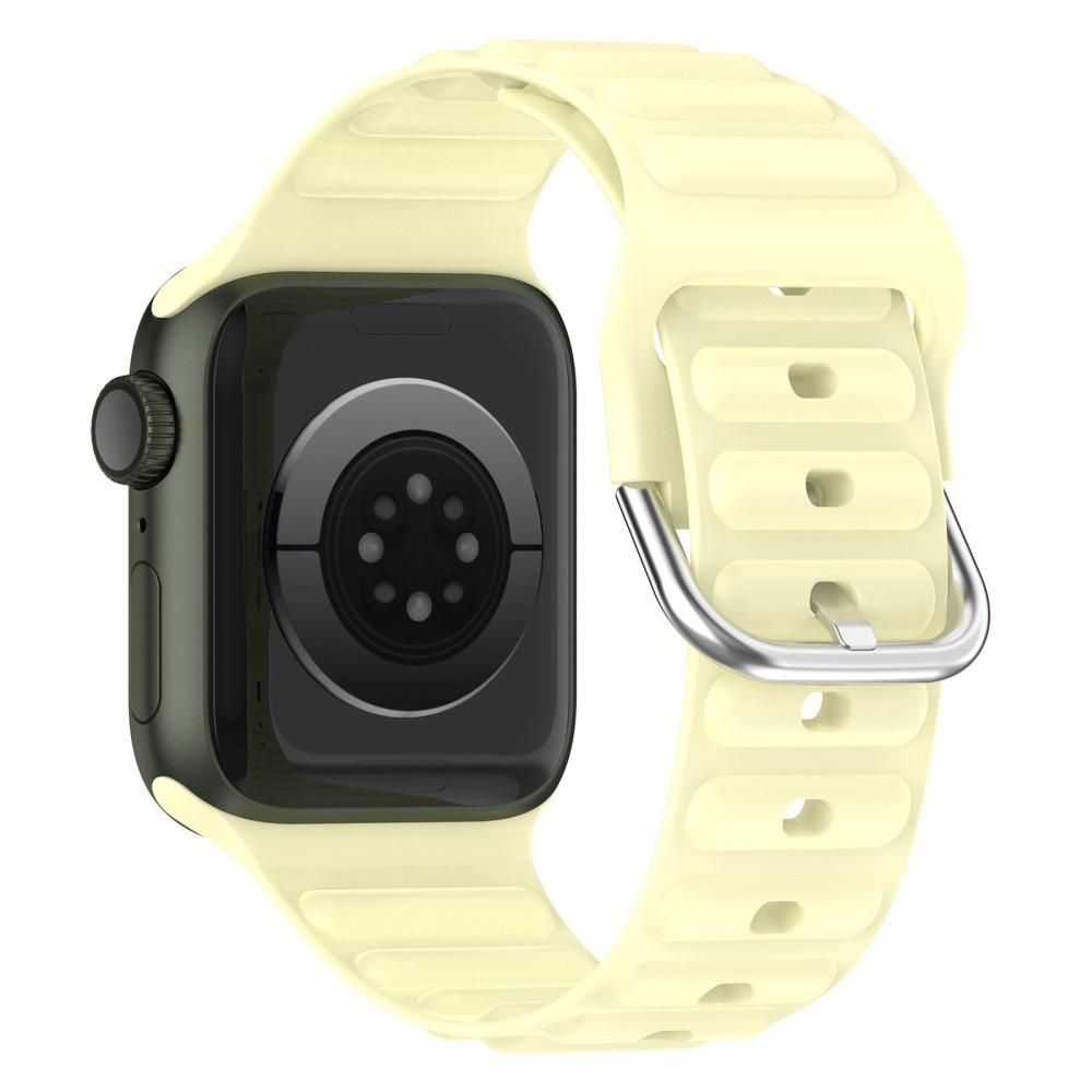 Apple Watch 41mm Series 9 Resistant Silicone Band Yellow