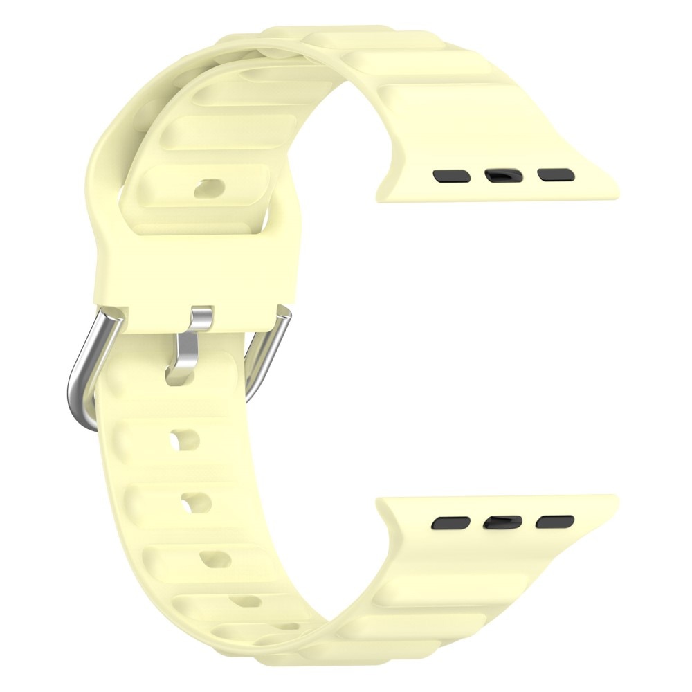 Apple Watch 41mm Series 7 Resistant Silicone Band Yellow
