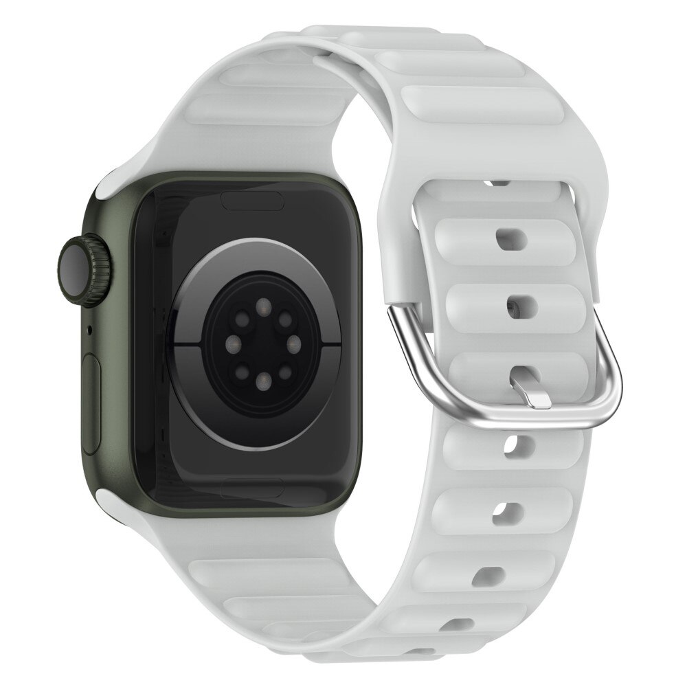 Apple Watch 41mm Series 9 Resistant Silicone Band Grey