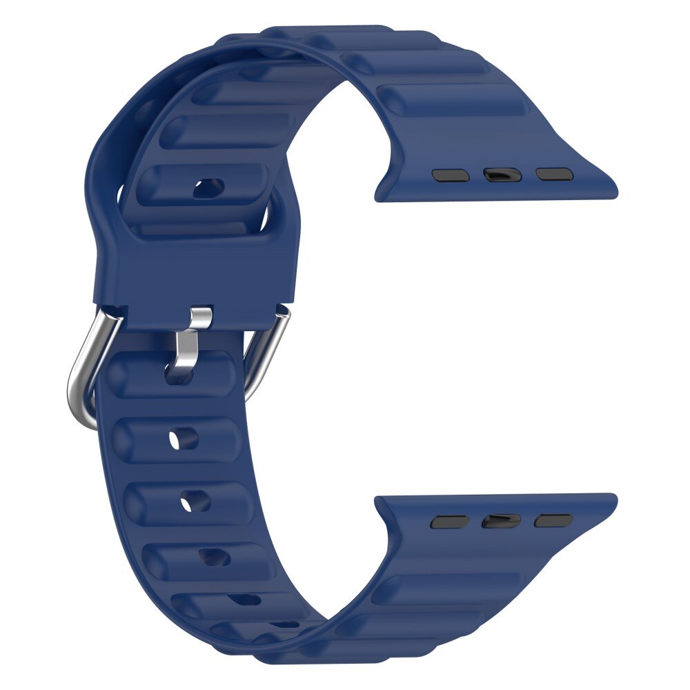 Apple Watch 41mm Series 9 Resistant Silicone Band Blue