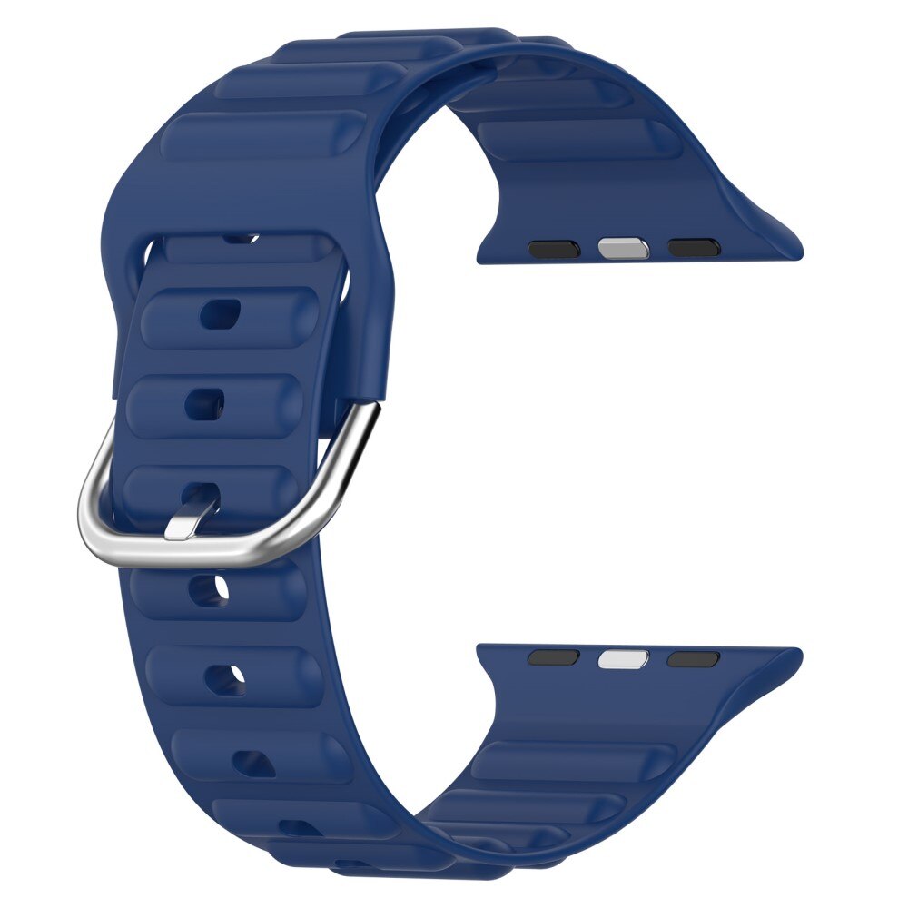 Apple Watch 41mm Series 9 Resistant Silicone Band Blue