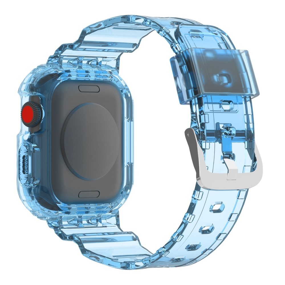 Apple Watch 45mm Series 7 Crystal Band with Case Blue