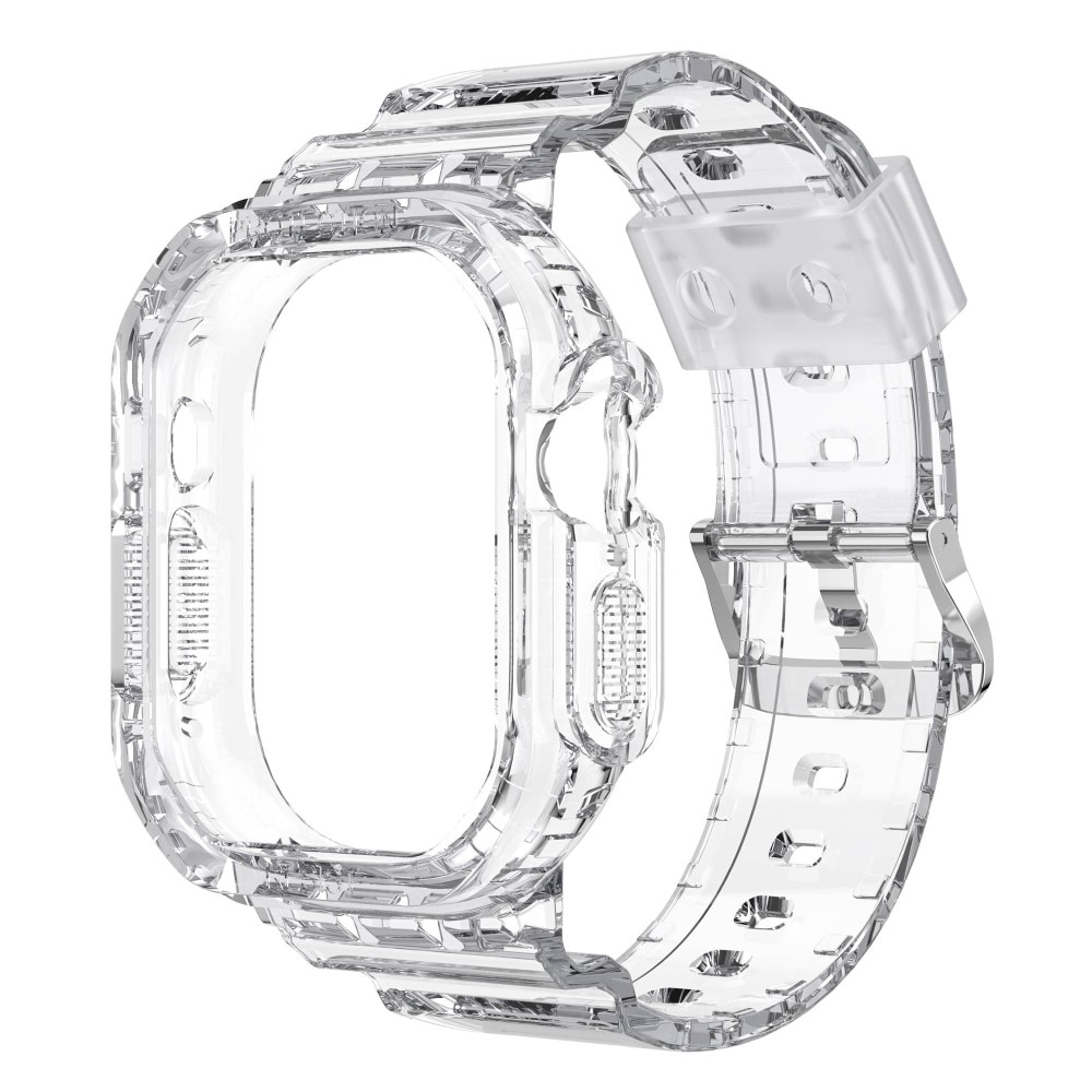 Apple Watch Ultra 49 mm Crystal Band with Case Transparent