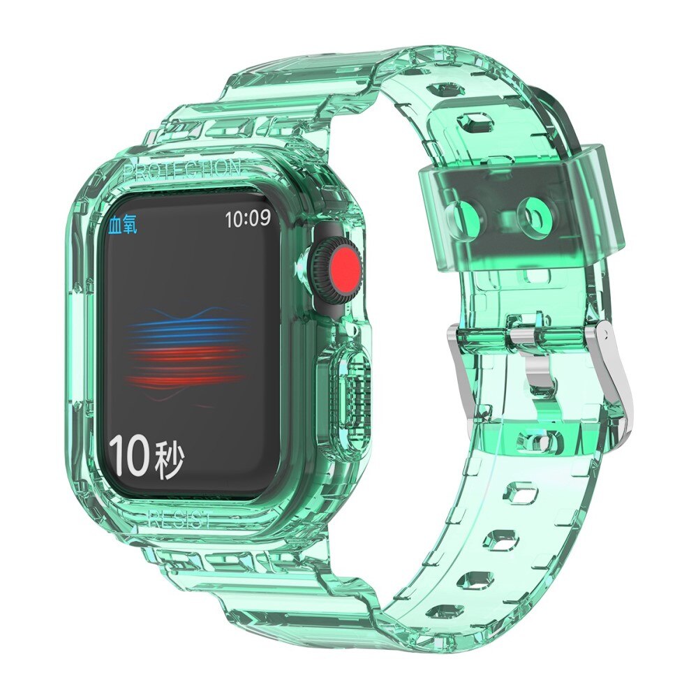 Apple Watch 40mm Crystal Band with Case Green