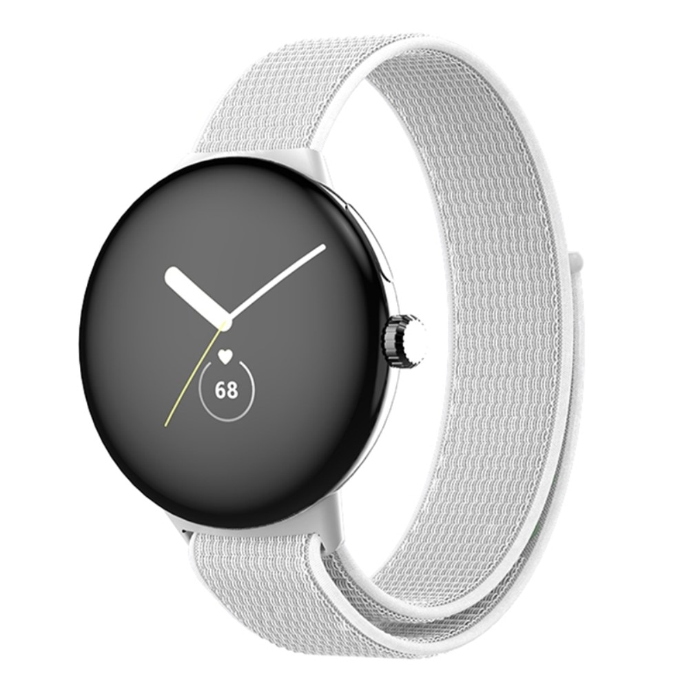 Google Pixel Watch 2 Nylon Strap white