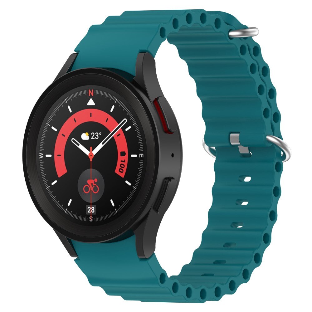 Samsung Galaxy Watch 4 40mm Full Fit Resistant Silicone Band Green