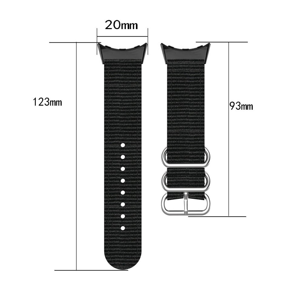 Google Pixel Watch Nato Strap Black