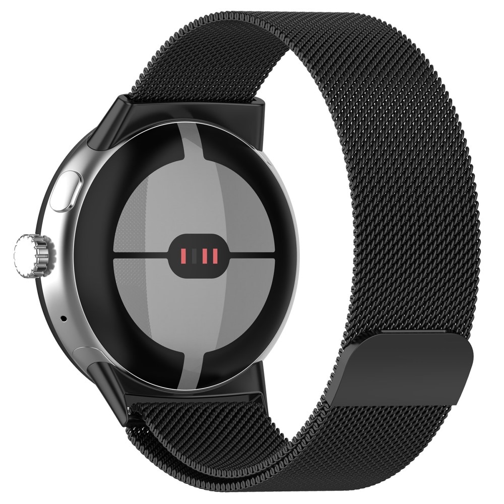 Google Pixel Watch Milanese Loop Band Black