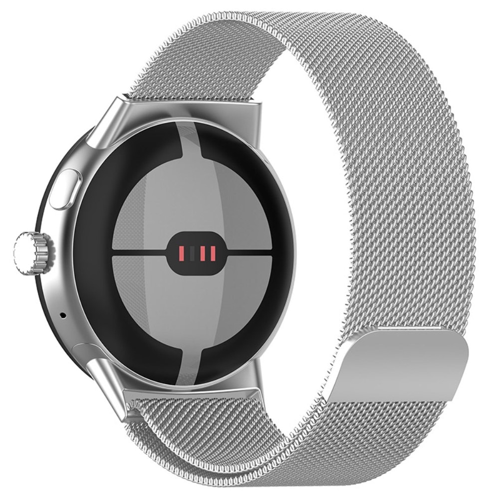 Google Pixel Watch 2 Milanese Loop Band Silver