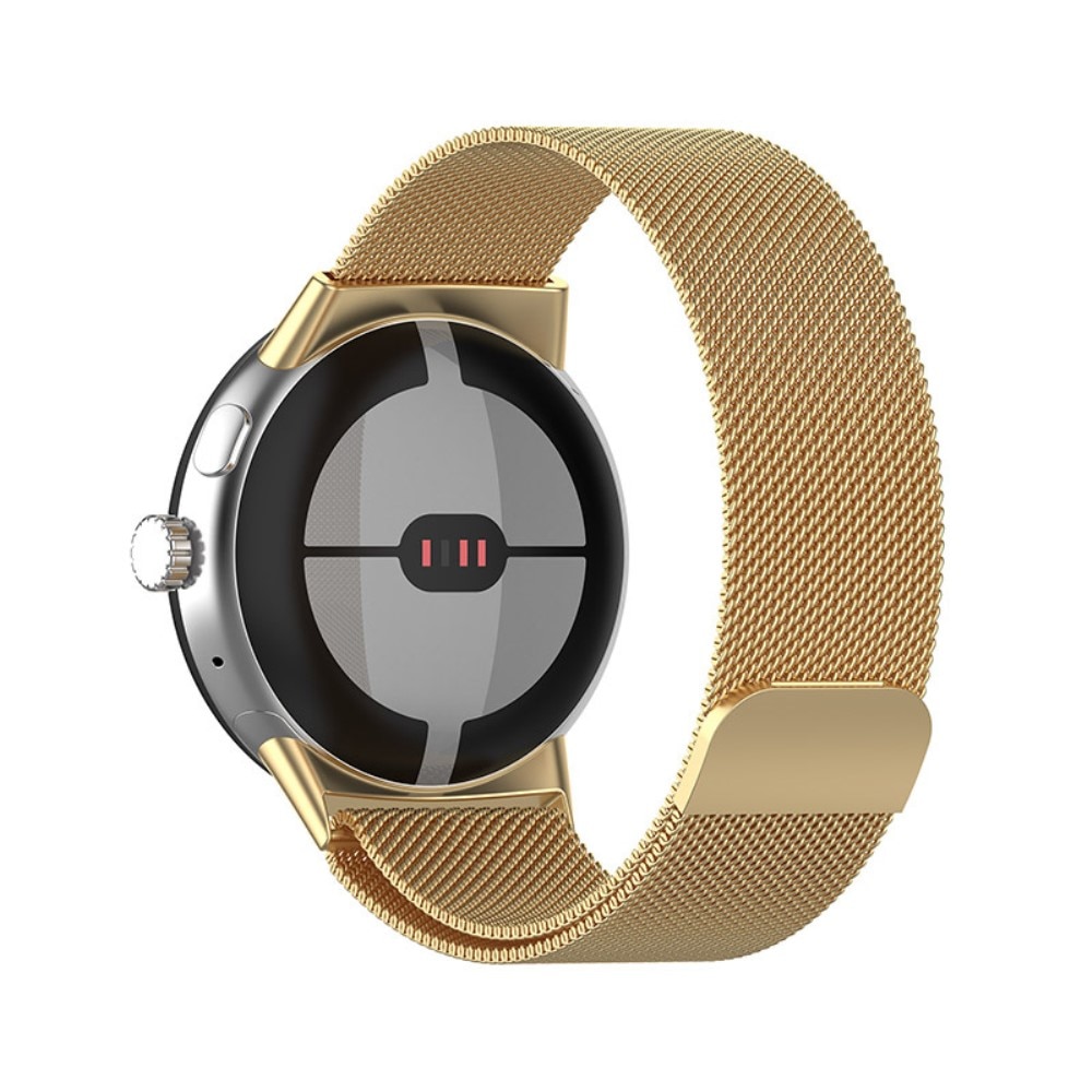 Google Pixel Watch Milanese Loop Band Gold