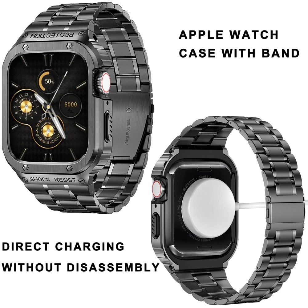 Apple Watch 41mm Series 8 Full Metal Band Dark grey